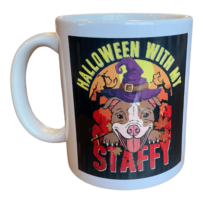 Hovedbilde Halloween With My Staffy Krus