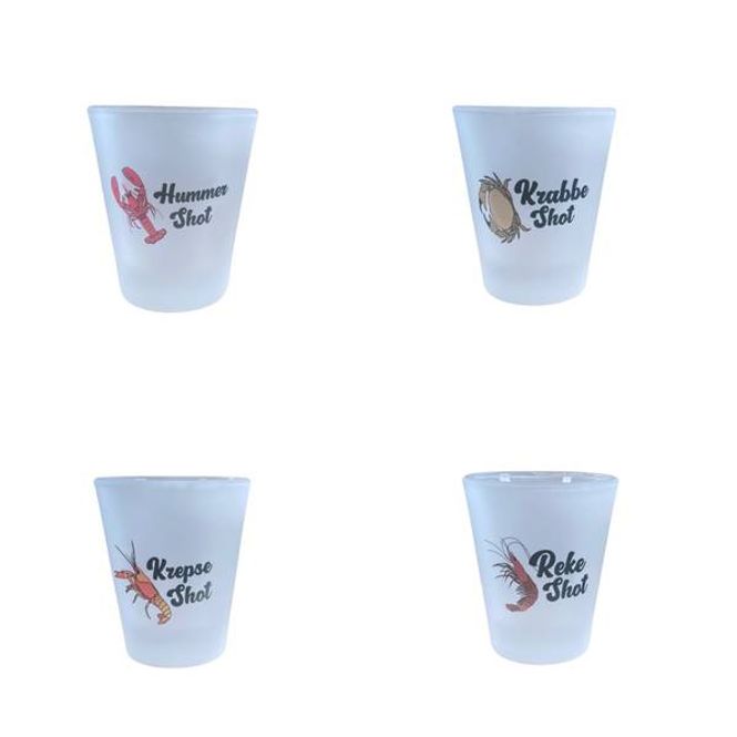 Hovedbilde Skalldyr Shotglass Sett