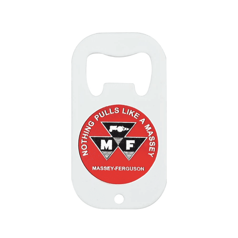 Massey Ferguson Round Logo Flaskeåpner Nøkkelring