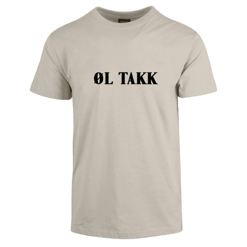 Øl Takk T-skjorte
