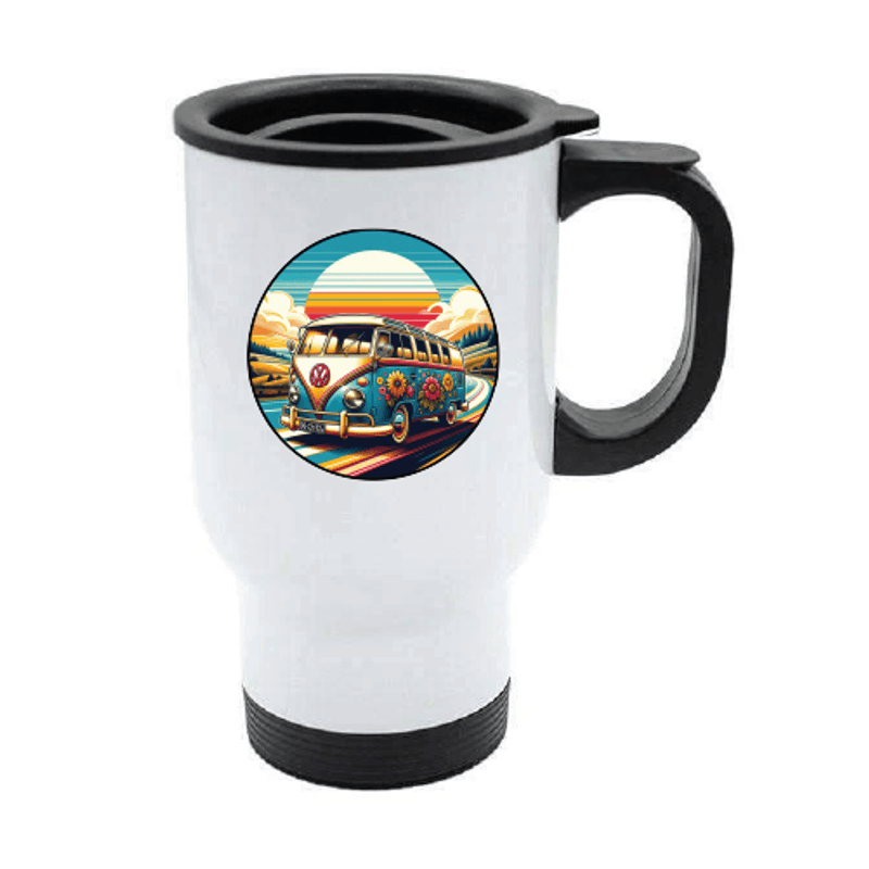 VW Retro Travel Mug