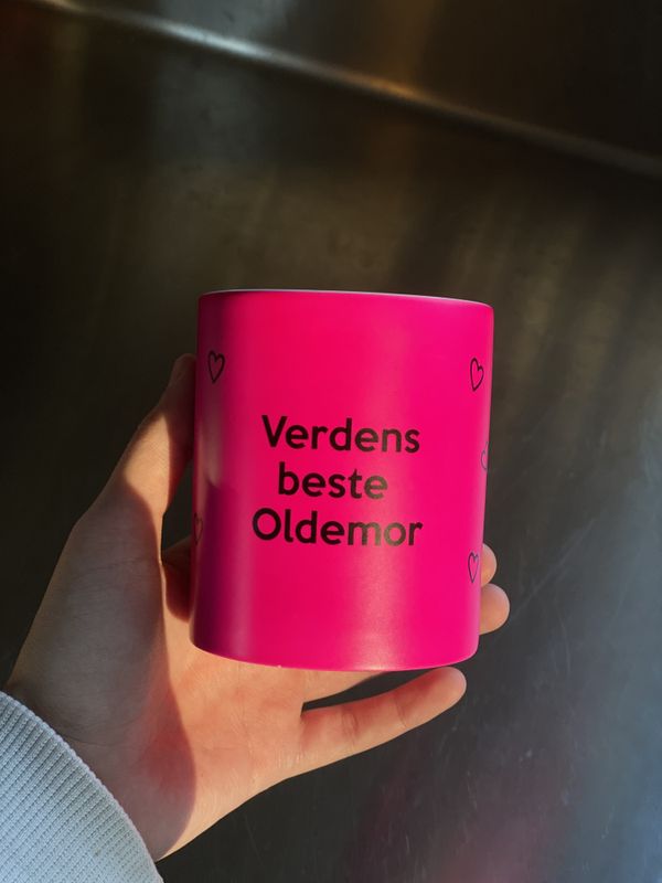 Hjertekrus med egen tekst