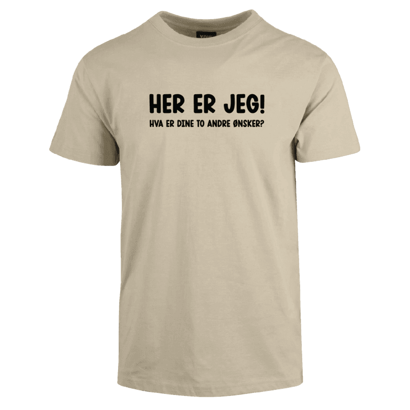 Her Er Jeg T-skjorte