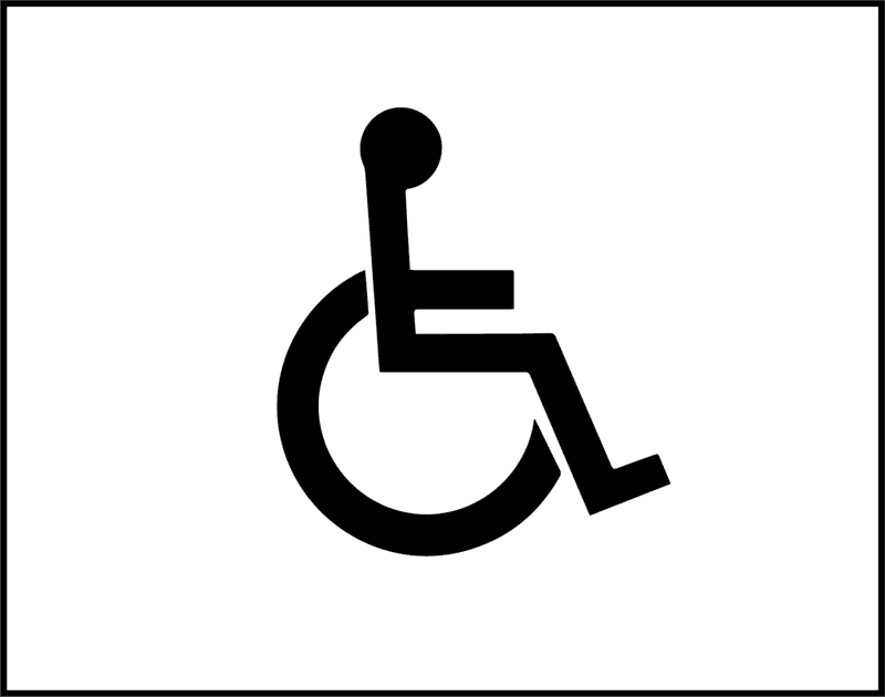 Handicap skilt
