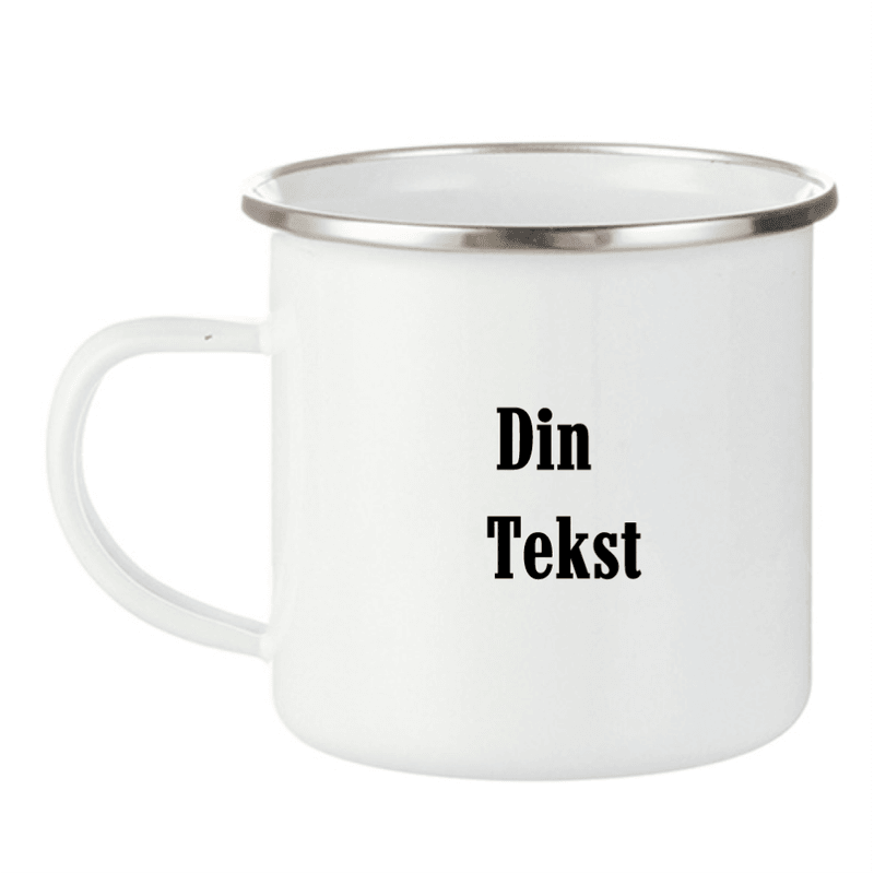 Kopp med Eget Bilde og Tekst