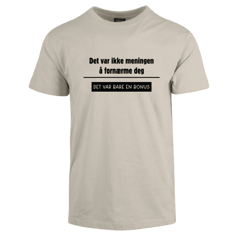 Ikke Meningen T-skjorte