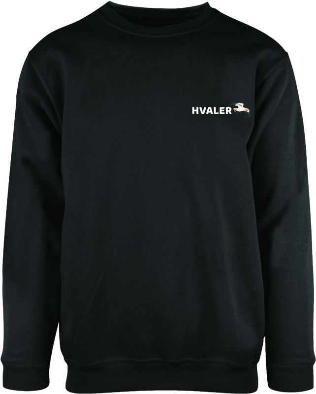 Hvaler Patch Genser Sort