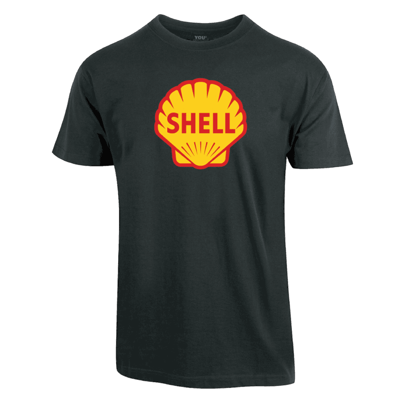 Shell Retro T-skjorte