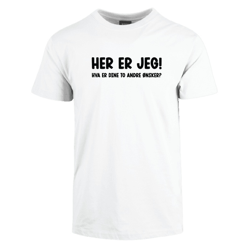 Her Er Jeg T-skjorte