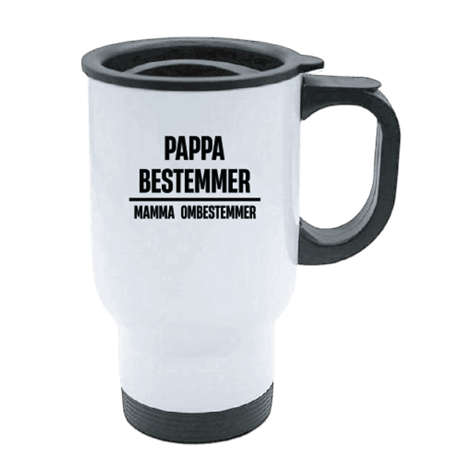 Hovedbilde Pappa Bestemmer Travel Mug