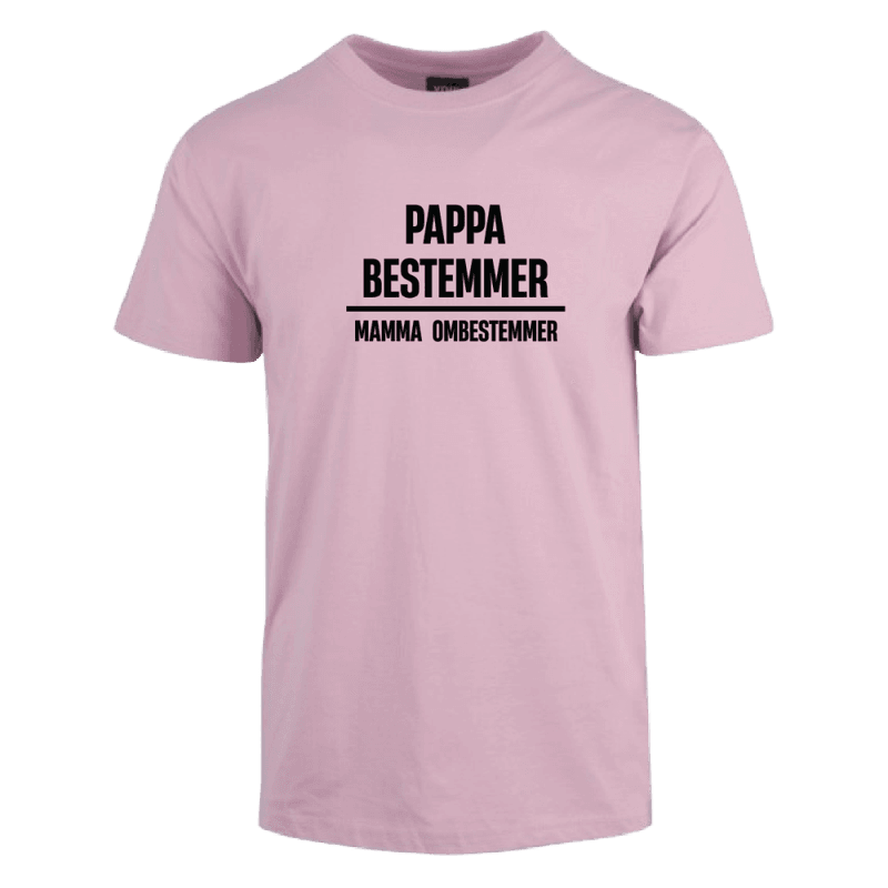 Pappa Bestemmer T-skjorte