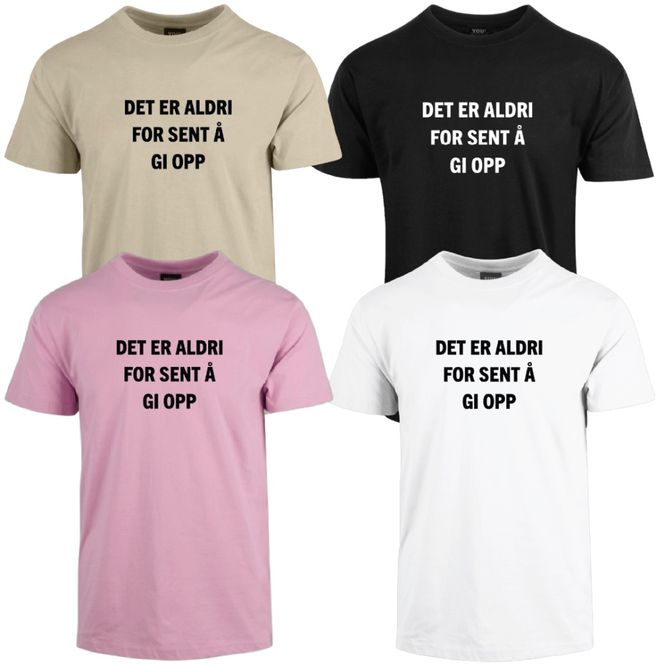 Hovedbilde Gi opp Tee
