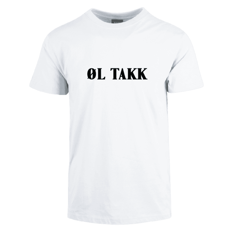 Øl Takk T-skjorte