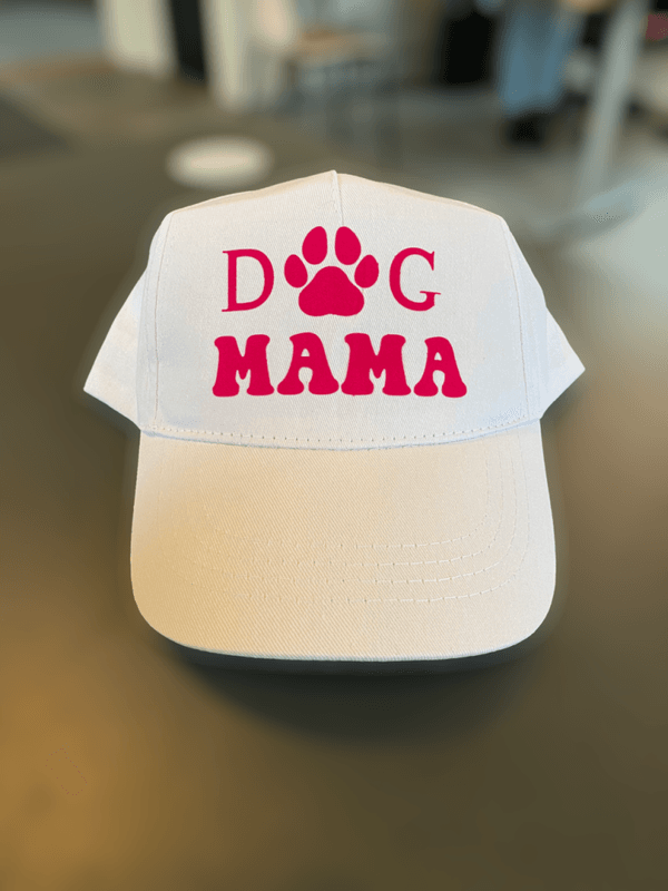 Dog Mama Caps Hvit