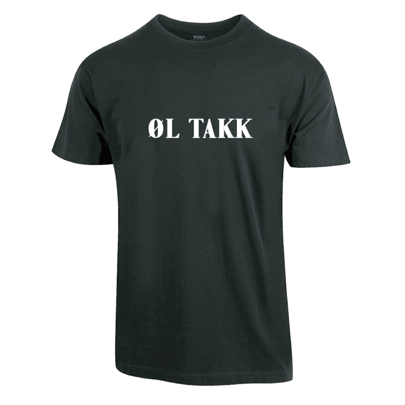 Øl Takk T-skjorte
