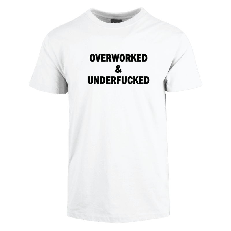 Overworked Cotton Tee