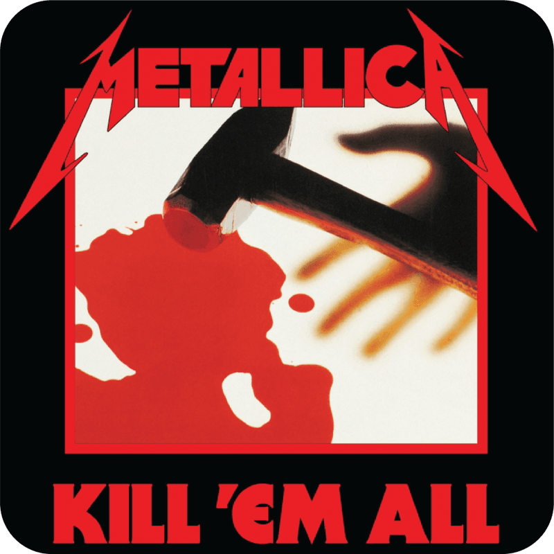 Metallica Kill´em All Glassbrikke