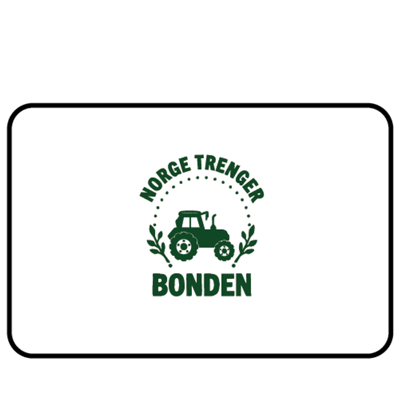 Norge Trenger Bonden Musematte