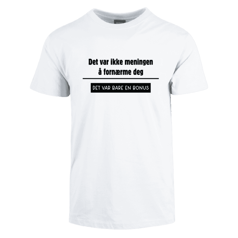 Ikke Meningen T-skjorte